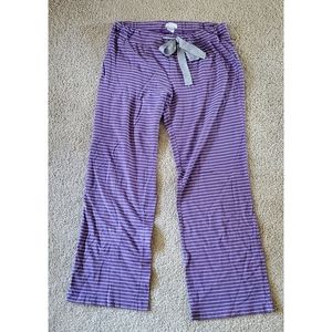 Striped Pajama Bottoms